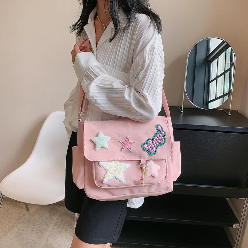 Extolove Cute Messenger Bag, Crossbody Bags for Women Kawaii Messenger Bags Purses - Image 3